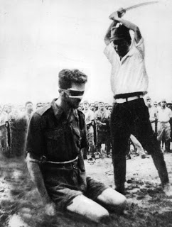 Execution of POW by Japanese WW2